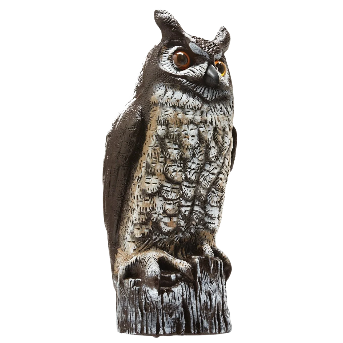 Reusable Gardeneer Natural Enemy Scarecrow Great Horned Owl Pest Deterrent Decoy 16 Trusted