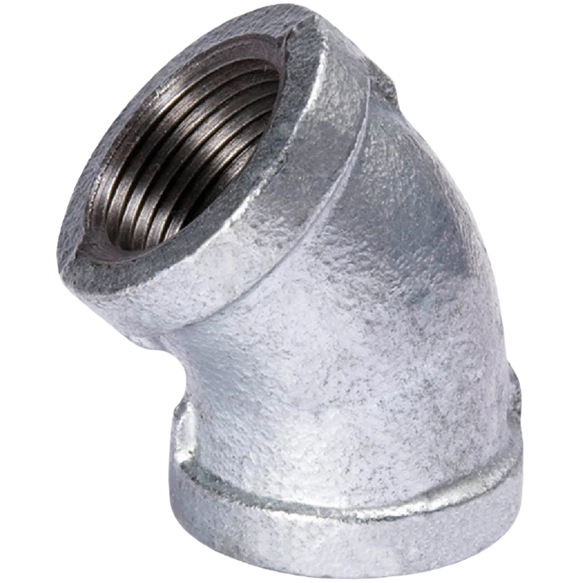 Versatile Southland 3 8 In. 45 Deg. Galvanized Iron Elbow Solid