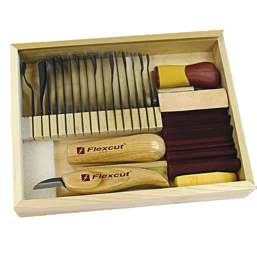 Traditional Flexcut Starter Carving Set Versatile