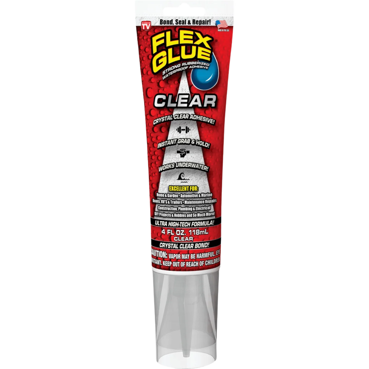 Responsible Flex Glue Clear Multi Purpose Adhesive 4 oz. Verified