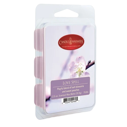 Crafted Candle Warmers Love Spell Wax Melts 2.5 oz. Healthy