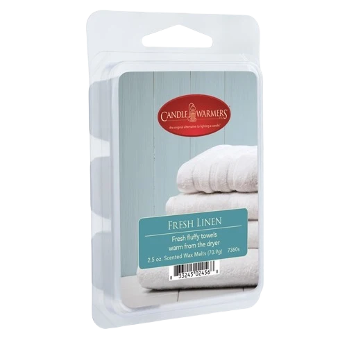 Certified Candle Warmers Fresh Linen Wax Melts 2.5 oz. Comfortable