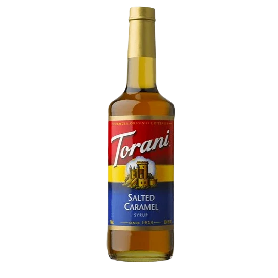Sophisticated Torani Salted Caramel Syrup 25.4 oz. Versatile