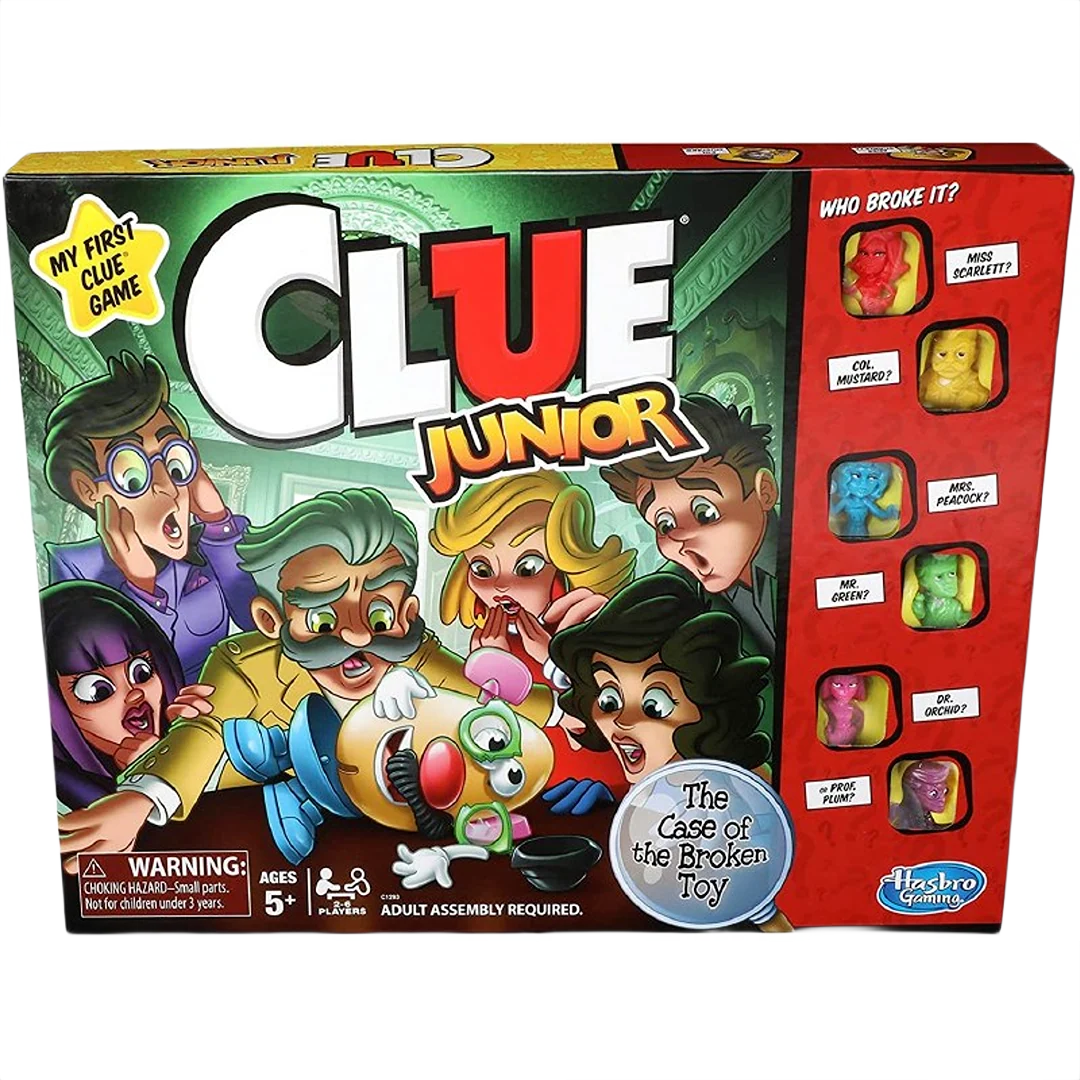 Trusted Hasbro Clue Junior Board Game Superior