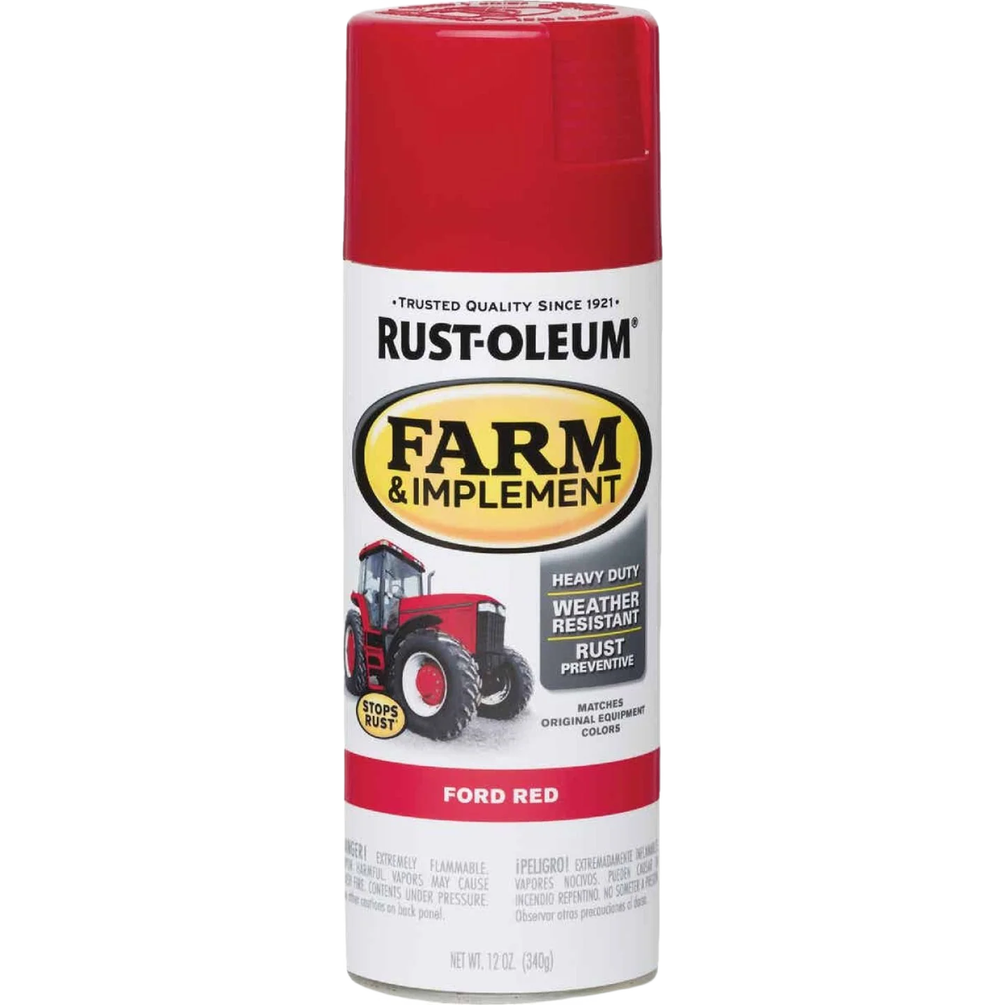 Fashionable Rust-Oleum Farm Implement Ford Red Spray Paint 12 oz. Prestigious