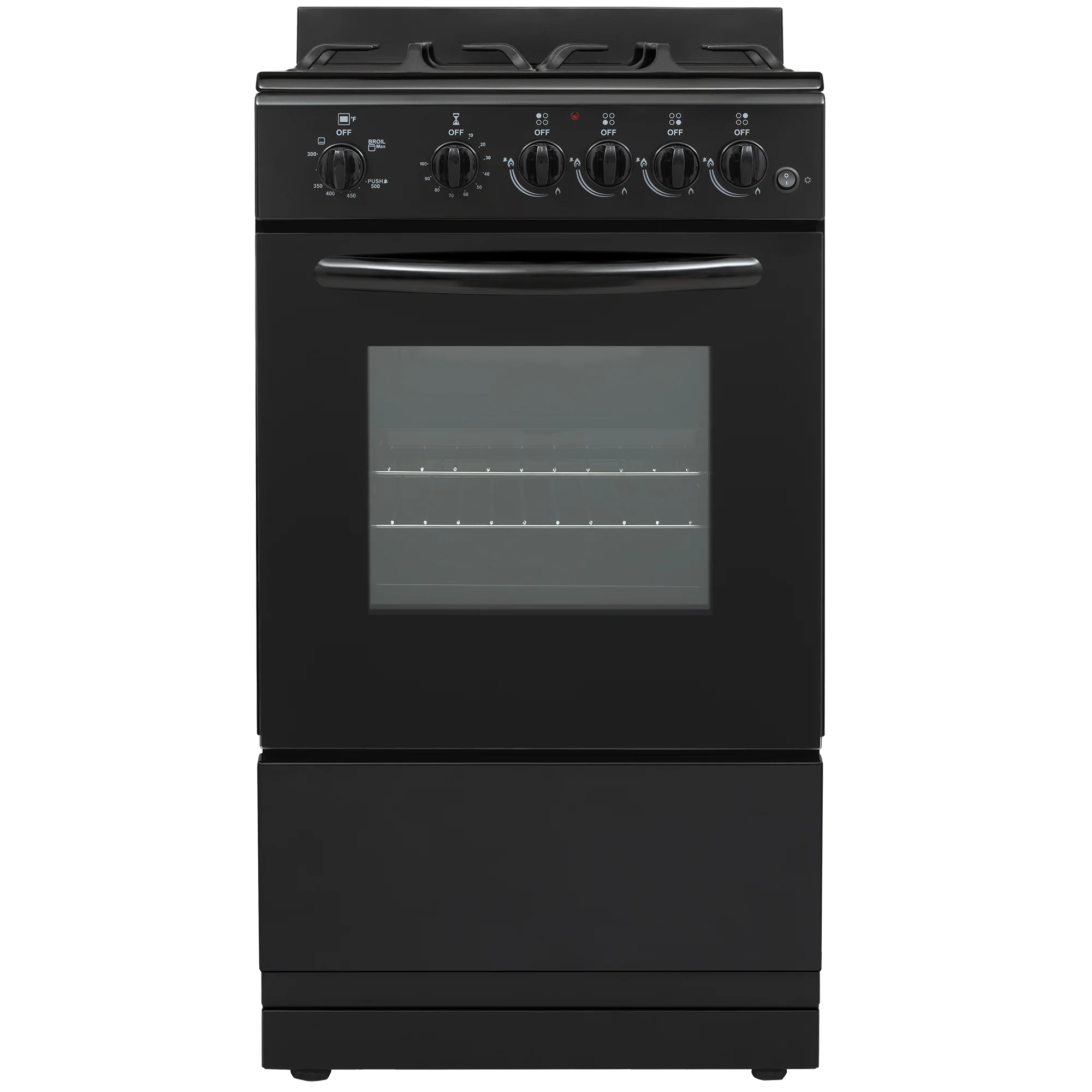 Trendy Element Electronics 20 Gas Range EGR204MCCB Crafted