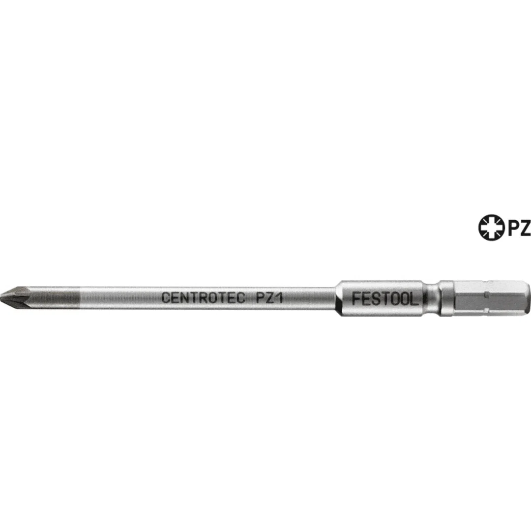 Reusable Festool 500841 Centrotec 4 in. 1 Pozidrive Bits 2 ct Lightweight