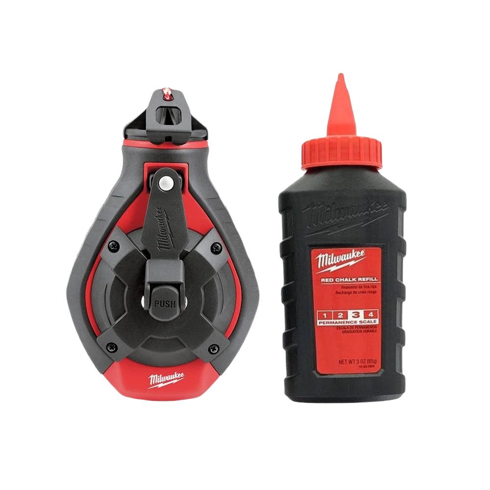 Innovative Milwaukee 100′ Red Chalk Reel Kit Next-Generation