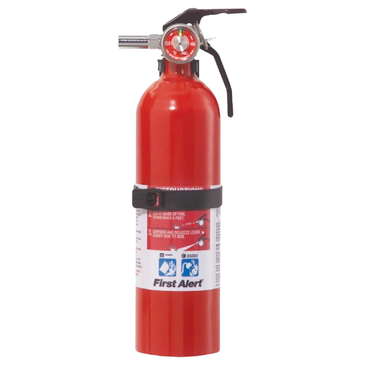 Environmentally Friendly First Alert Rechargeable Recreation Fire Extinguisher Recyclable