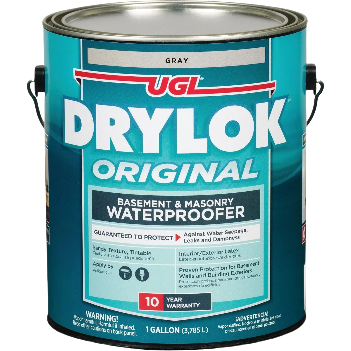 Innovative DRYLOK Gray Latex Masonry Waterproofer 1 Gallon Smart