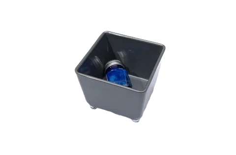 Soft Unclutr Slate Organizing Tray 3 x 3 Lightweight