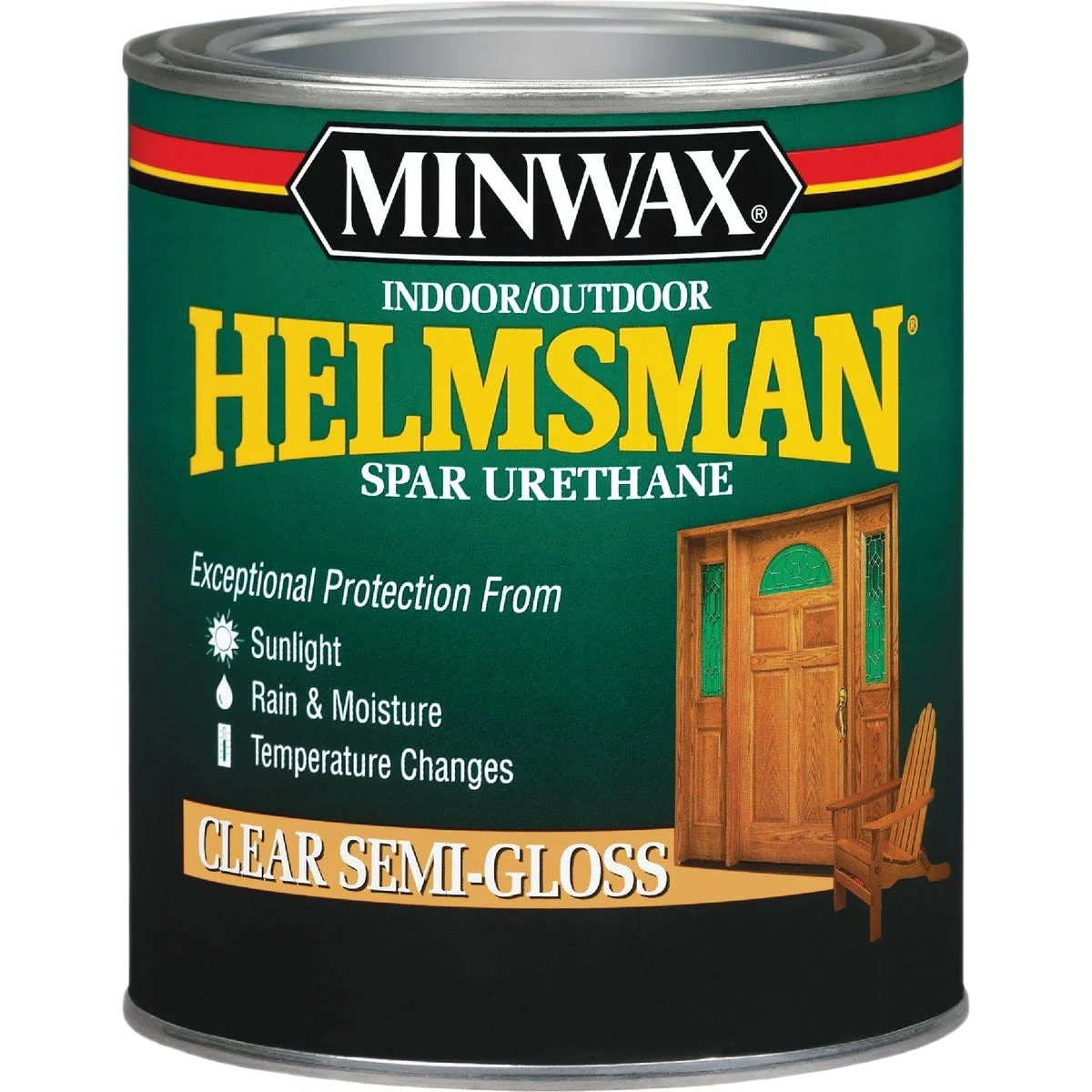 Dependable Minwax Helmsman Clear Semi-Gloss Spar Urethane 1 Quart Official