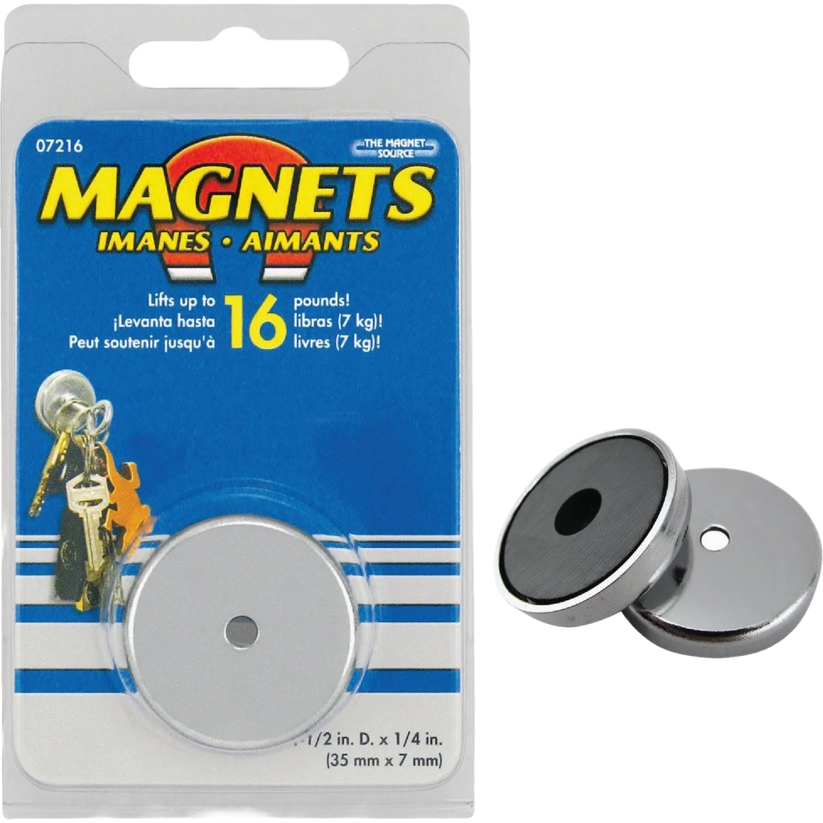 Stylish Master Magnetics 1-3 8 In. 15 Lb. Magnetic Base High-Grade