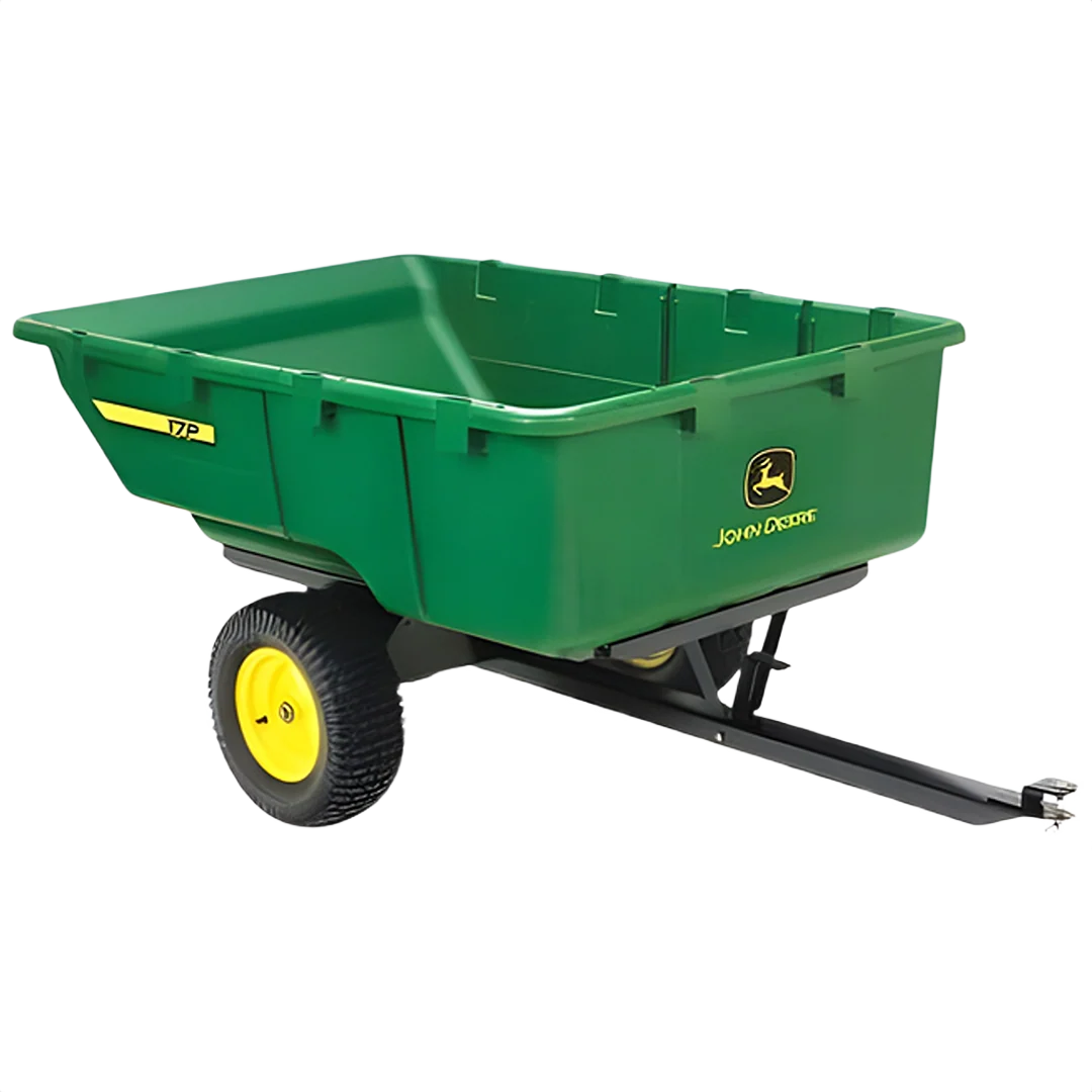 Relaxed John Deere 17 Cu. Ft. Poly Utility Cart Outstanding