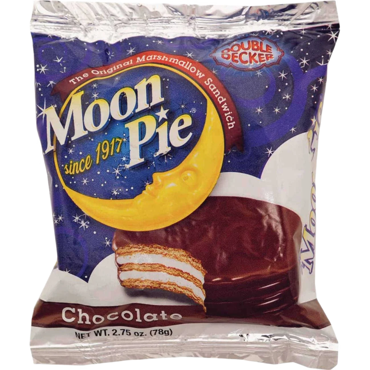 Sustainable Moon Pie Double Decker Chocolate Moon Pie Marshmallow Sandwich Cake Official