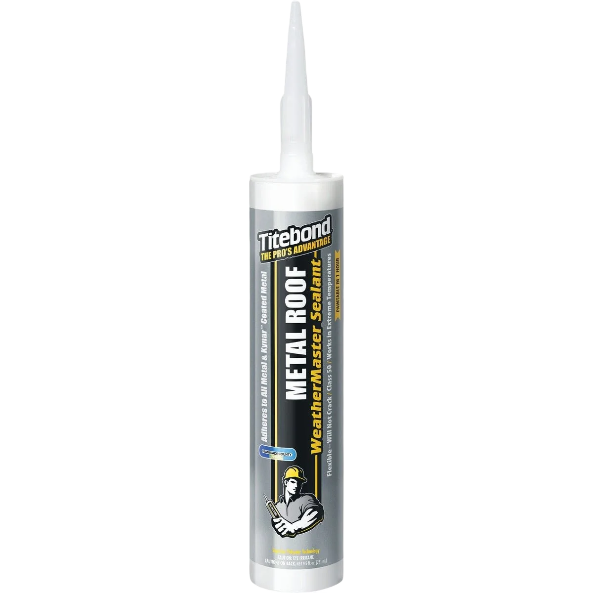Sustainable Titebond WeatherMaster 10 oz. Transparent Metal Roof Sealant Exclusive