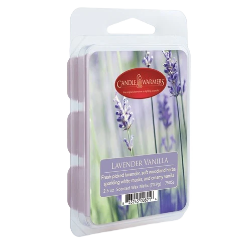 Authentic Candle Warmers Lavender Vanilla Wax Melts 2.5 oz. Powerful