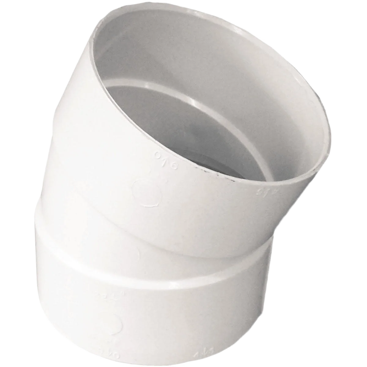 Casual IPEX 22-1 2 deg. PVC Elbow w 1 16 Bend Solid
