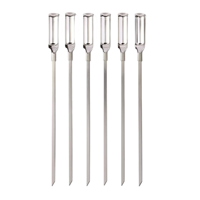 Reliable OXO Good Grips Grilling Skewer Set 6 Piece Comfortable