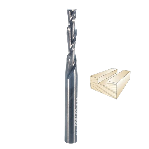 Trendy Whiteside Left Hand Spiral Downcut Bit 1 4 in. SH x 3 16 in. CD x 3 4 in. CL Flexible