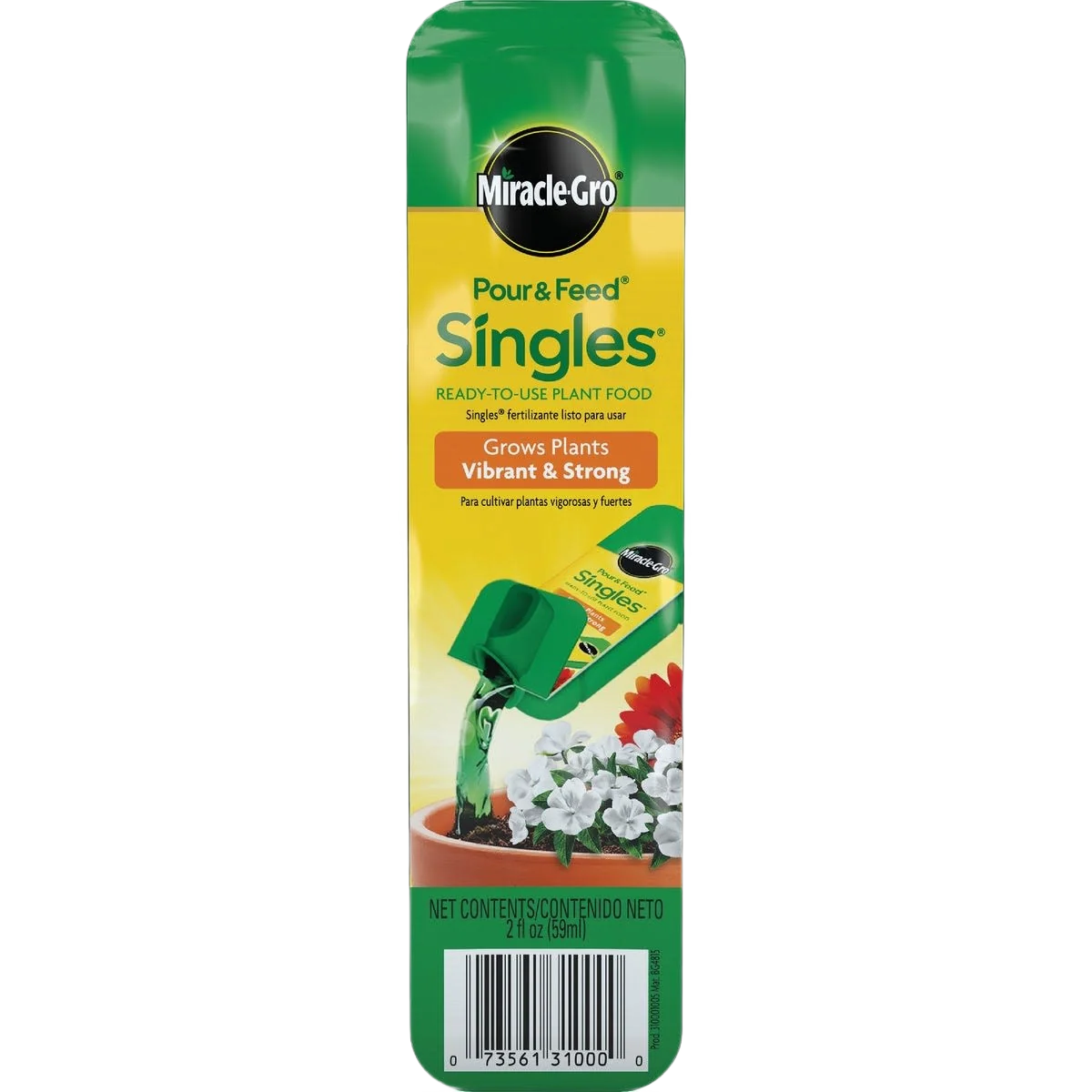 Smart -Gro Pour Feed Singles Plant Food 2 oz. Reliable