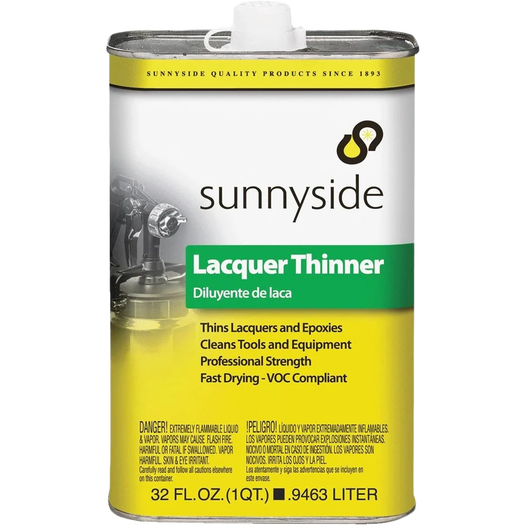 Modern Sunnyside Low VOC Lacquer Thinner 1 Quart Quality