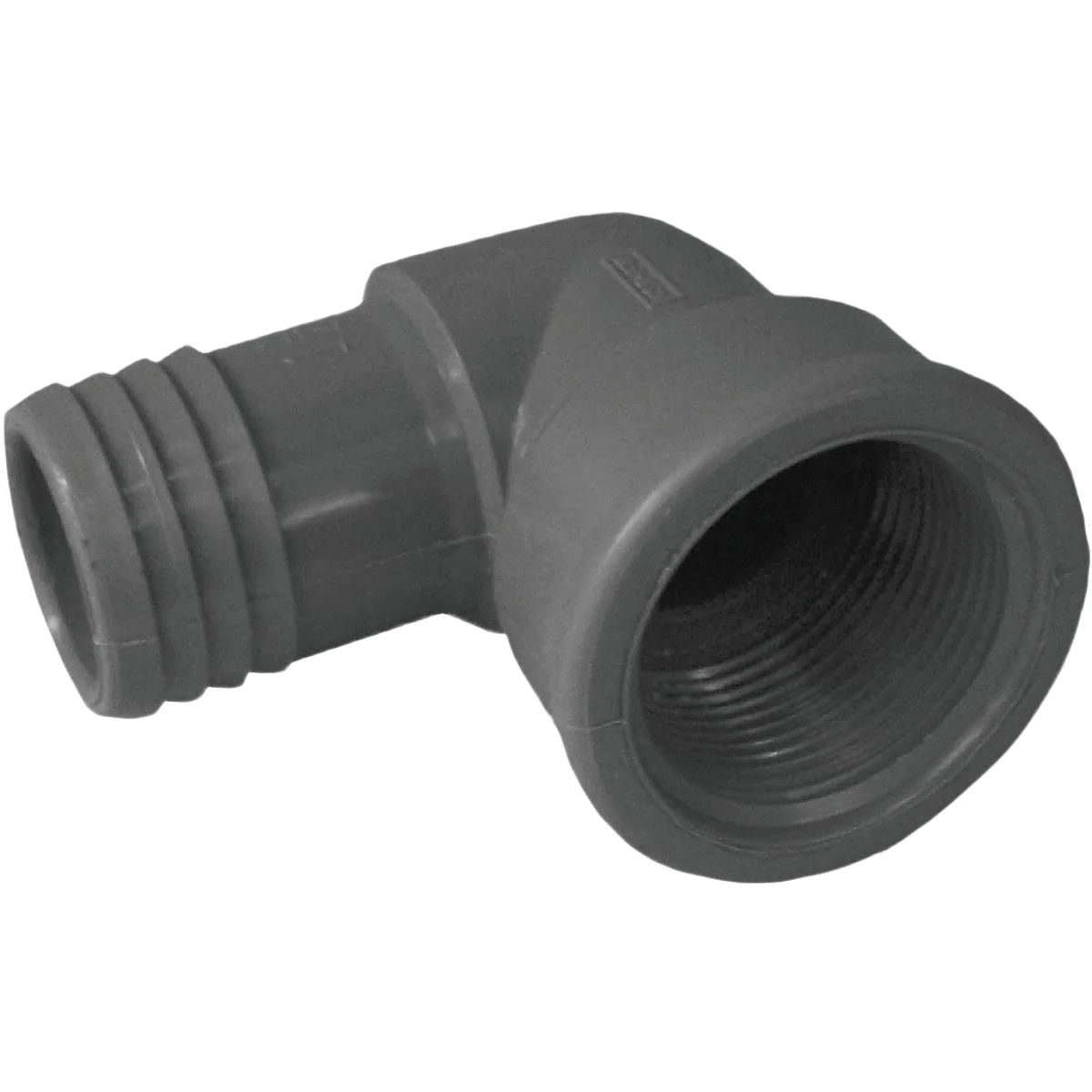Smart Boshart Poly 90 Deg. Insert Elbow 1-1 4 In. x 1-1 4 In. FIP First-Class