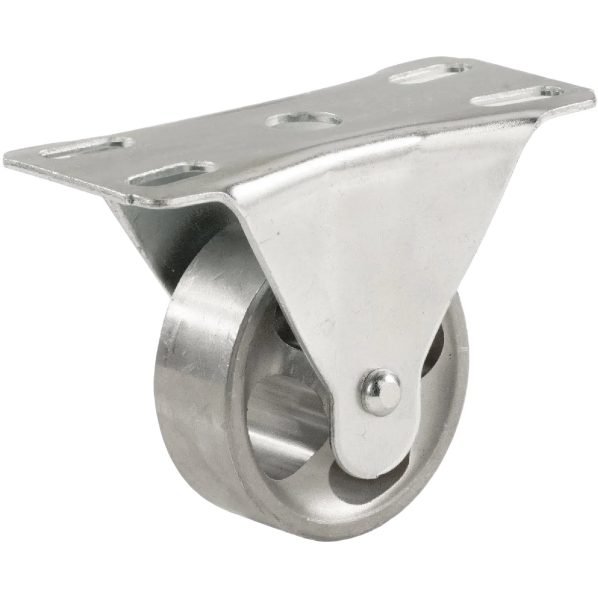 Stylish Shepherd 3 In. General-Duty Cast-Iron Rigid Caster User-Friendly