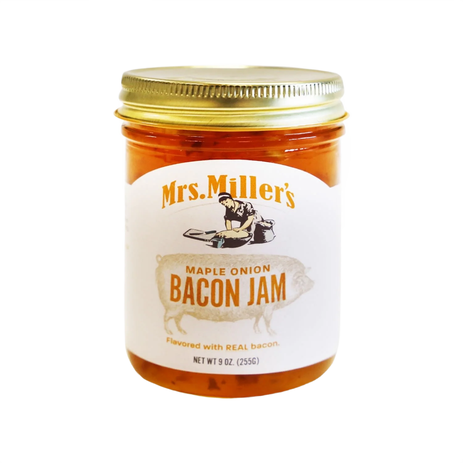 Artisan Mrs. Miller’s Homemade Maple Onion Bacon Jam 9 oz. Functional