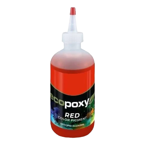 Trusted EcoPoxy Red Color Pigment 60mL Reliable