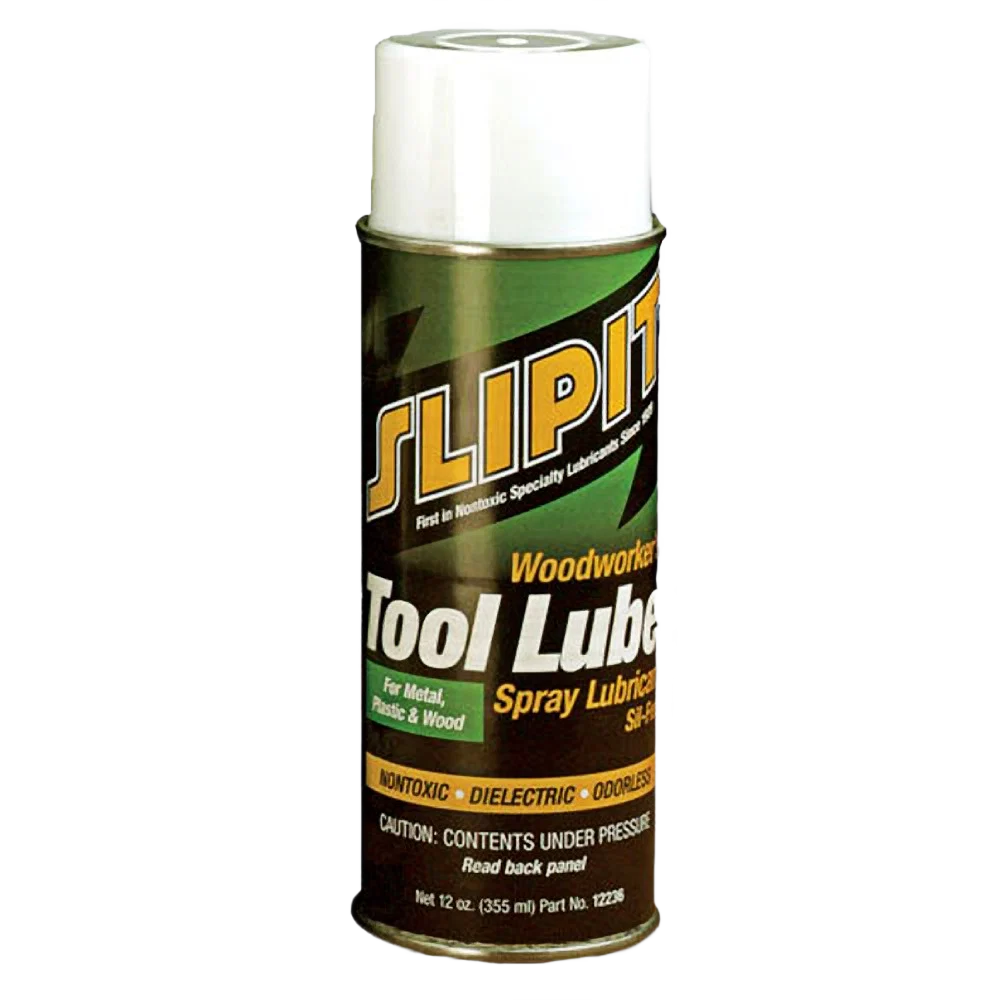 World-Class Slipit Woodworker’s Tool Lube Aerosol Spray 12 oz Proven