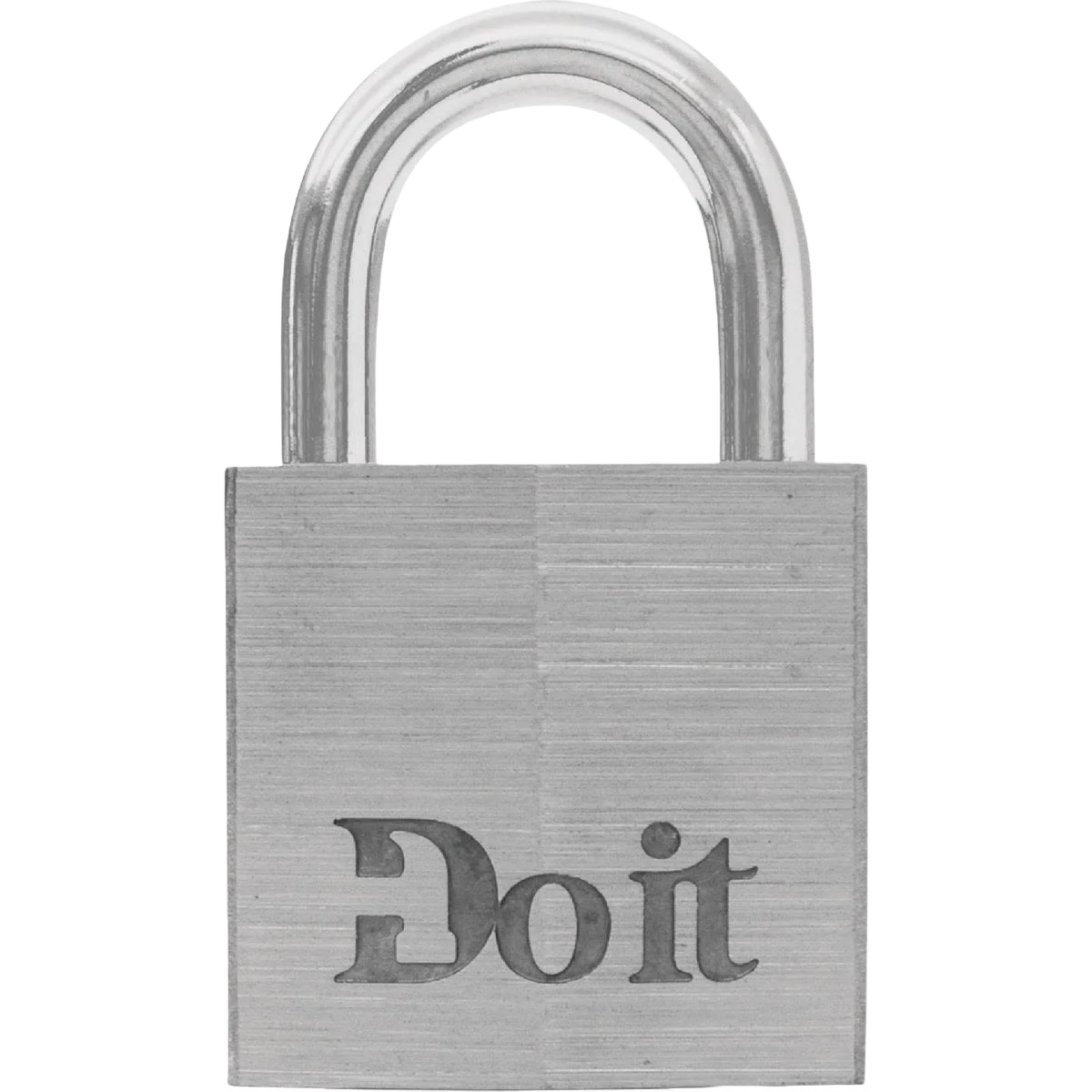 Authentic Do it 3 4 in. Aluminum Keyed Padlock Responsible