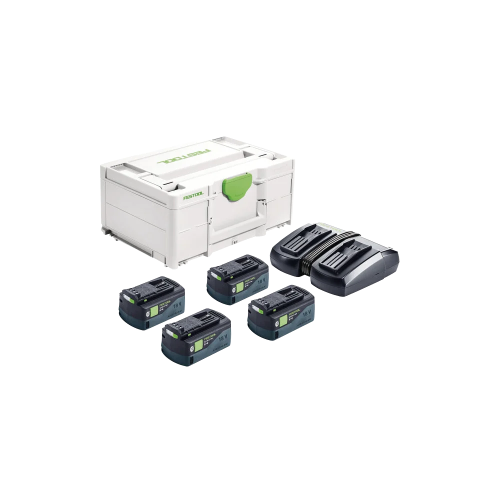 Excellent Festool 578201 4×5.0 Ah Energy Set Detailed
