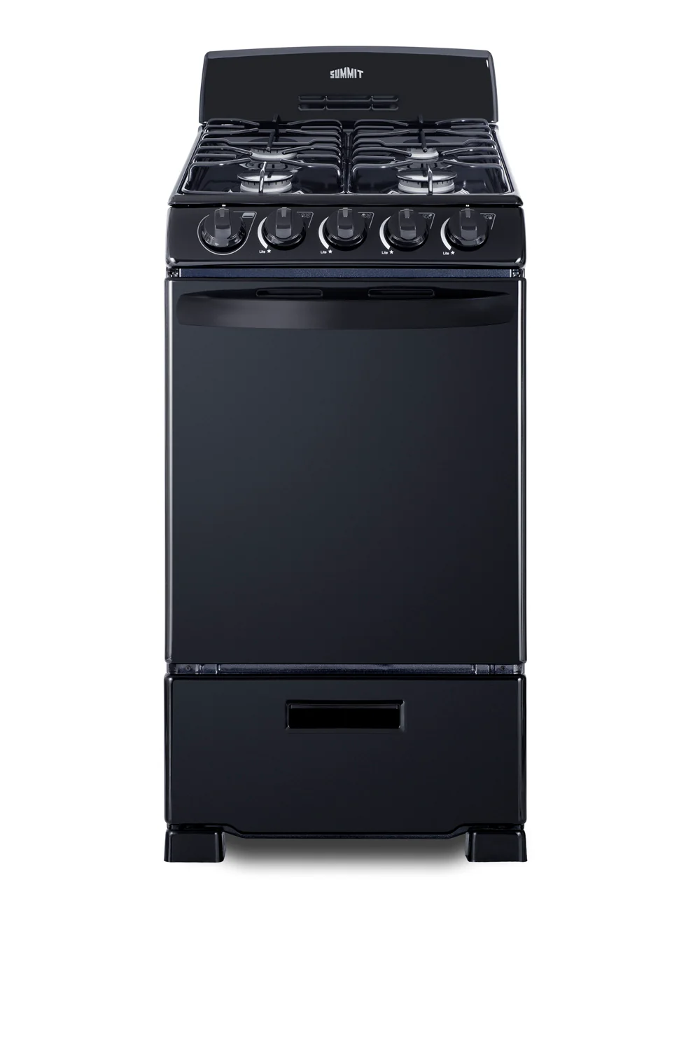 Detailed 20 Wide Gas Range Flexible