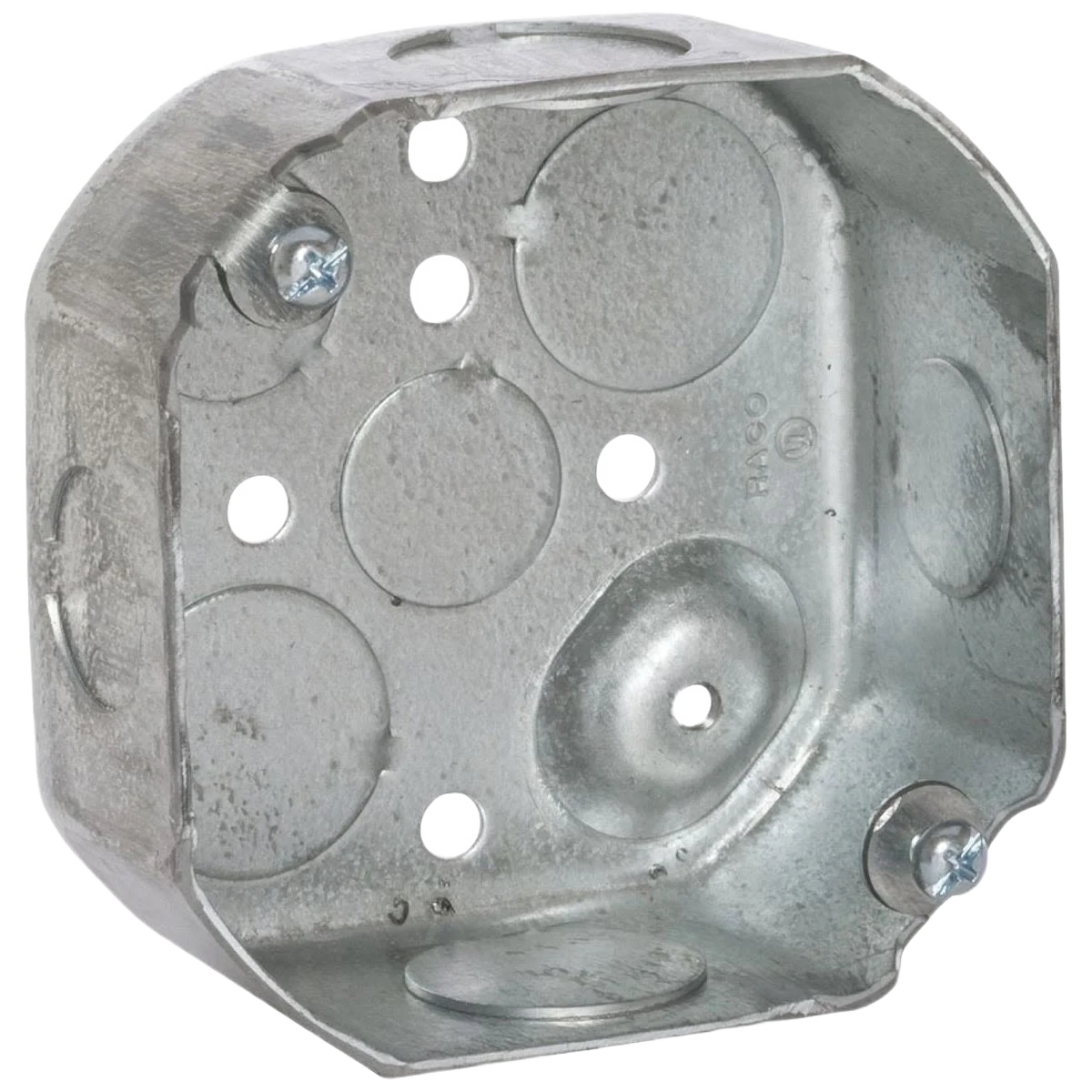 Next-Generation Southwire Old Work 4 x 4 14 Cu In. Octagon Box Lightweight