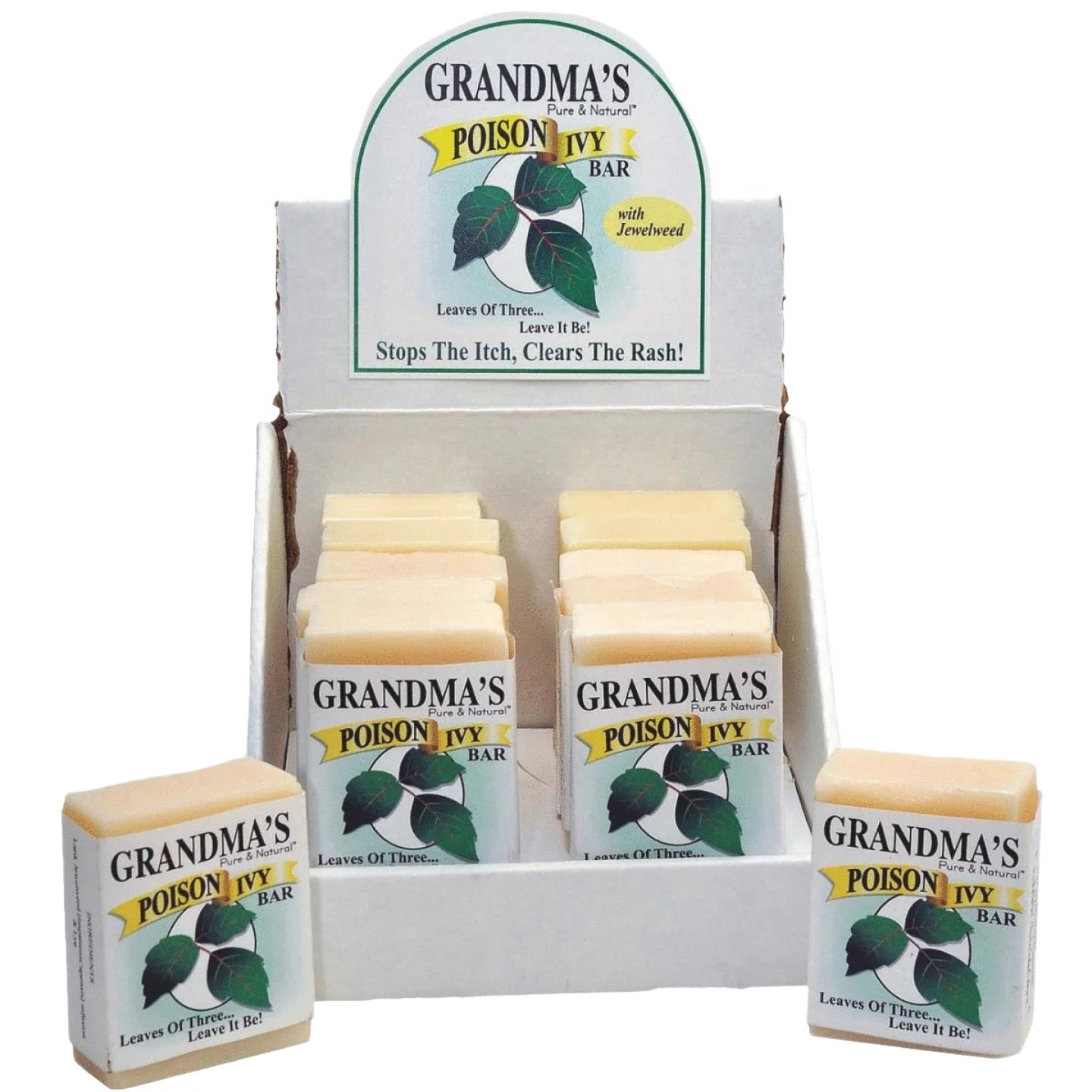 Exclusive Grandma’s Pure Natural Poison Ivy Bar 2 oz. Safe