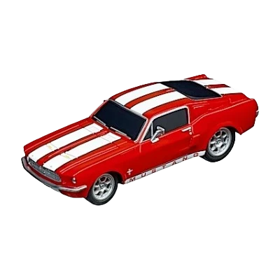 Carefully Designed Carrera GO Analog 1 43 Ford Mustang ’67 Racing Red Slot Car Detailed