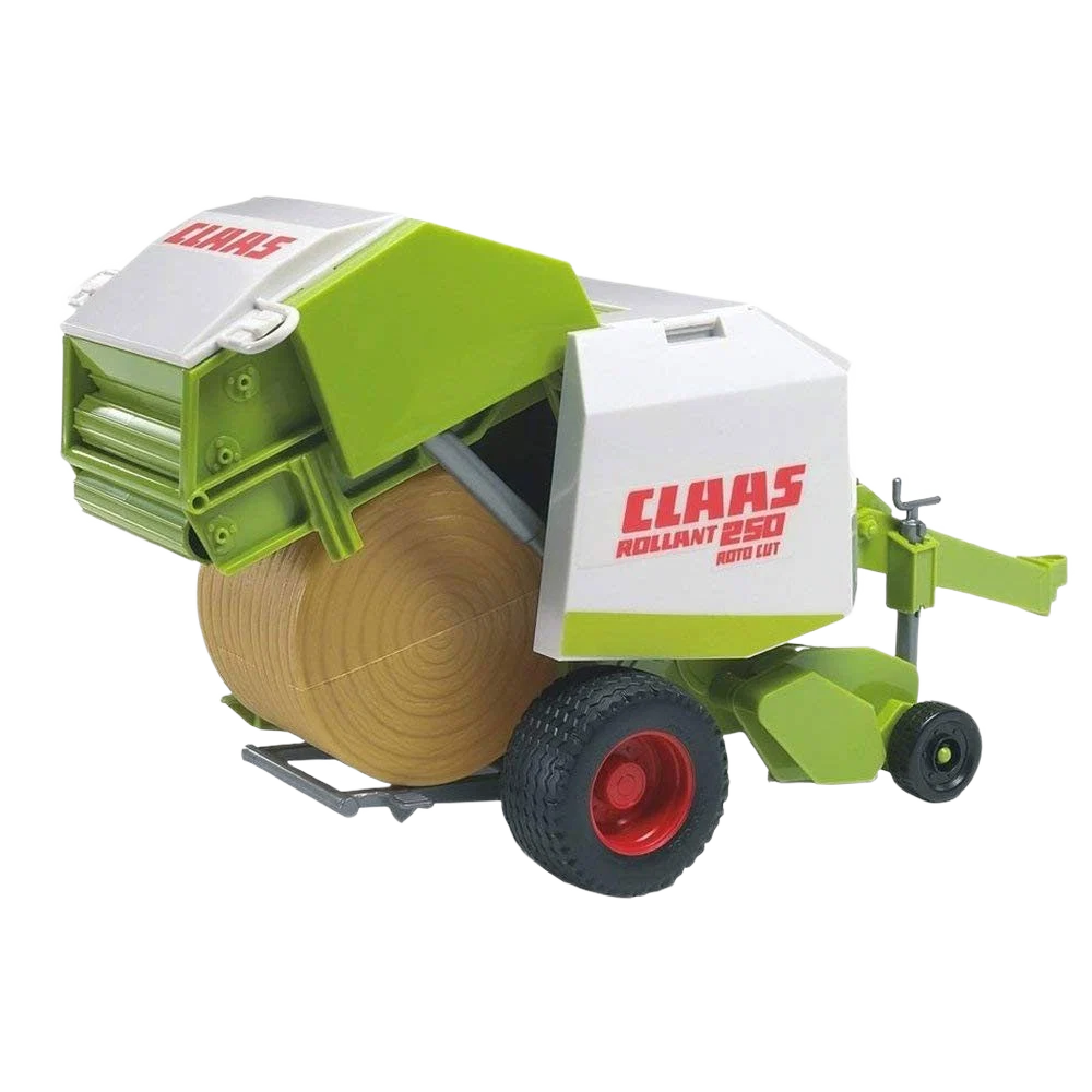 Enhanced Bruder Claas Rollant 250 Round Baler Safe