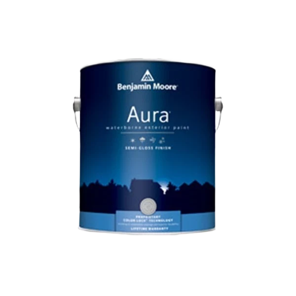 Artisan Benjamin Moore Aura 4X Semi-Gloss Exterior Paint 1 Quart Environmentally Friendly