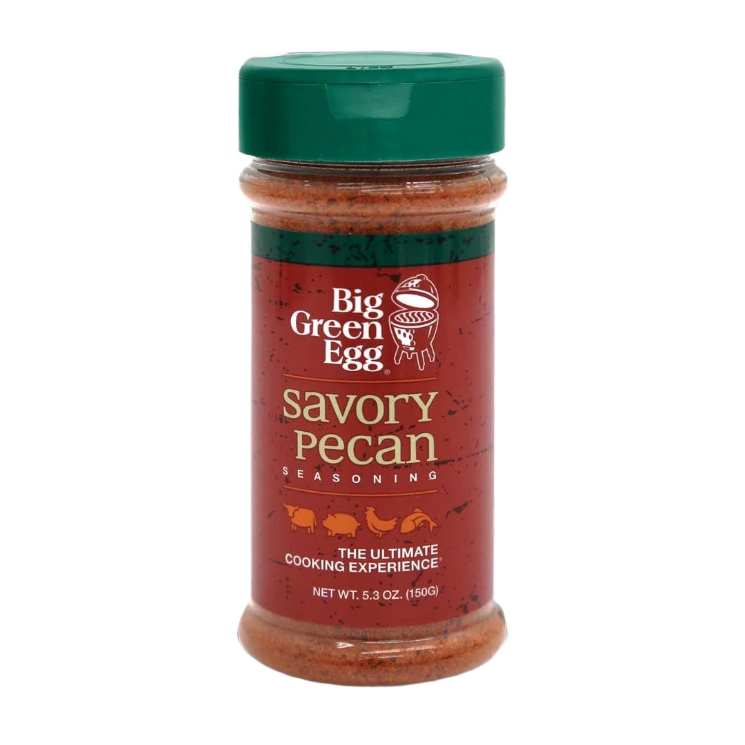 Advanced Big Green Egg Savory Pecan Seasoning 5.3 oz. Flexible