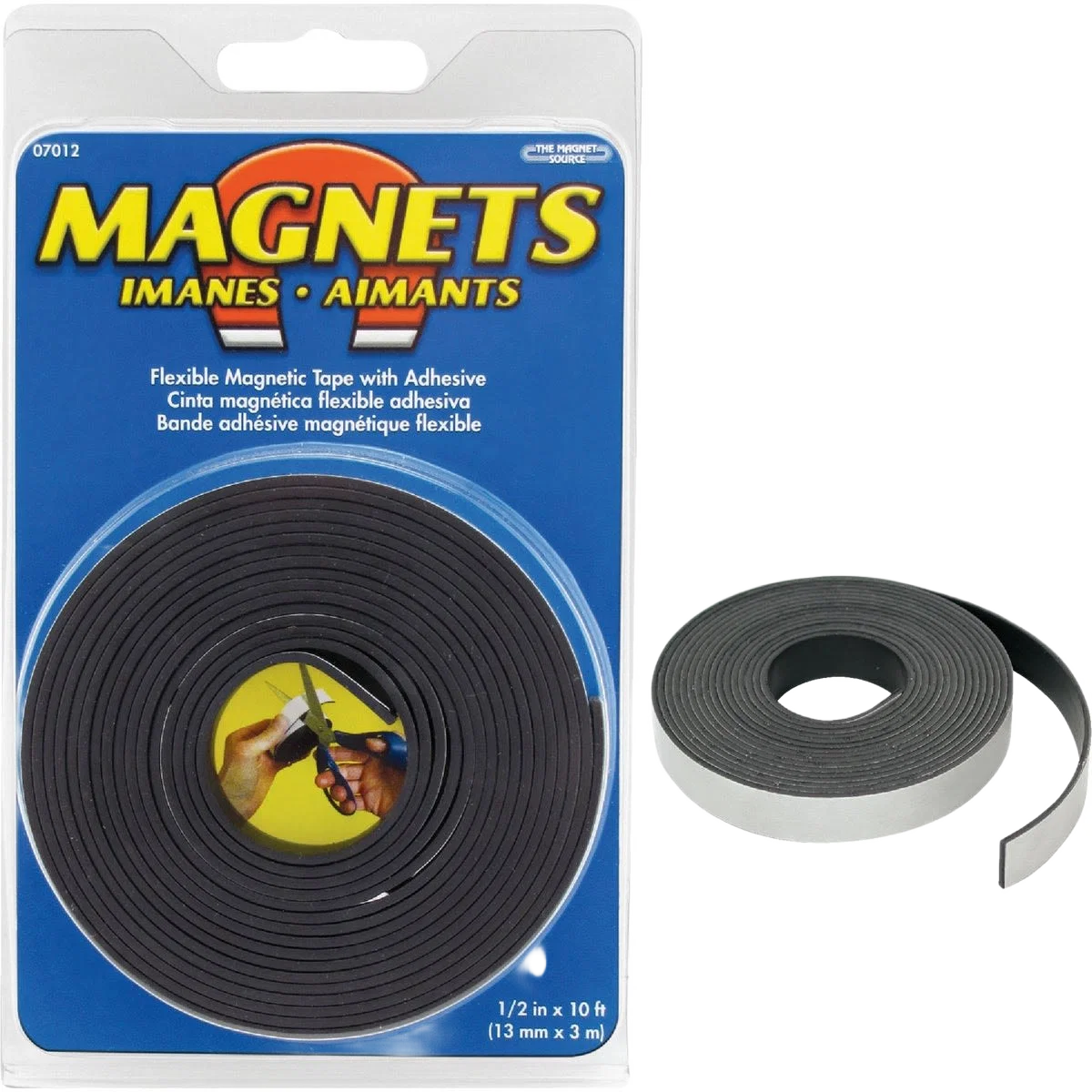 Recyclable Master Magnetics 10 Ft. x 1 2 In. Magnetic Tape Modern