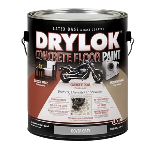 Consistent DRYLOK Gull Latex Base Concrete Floor Paint 1 Gallon Carefully Designed