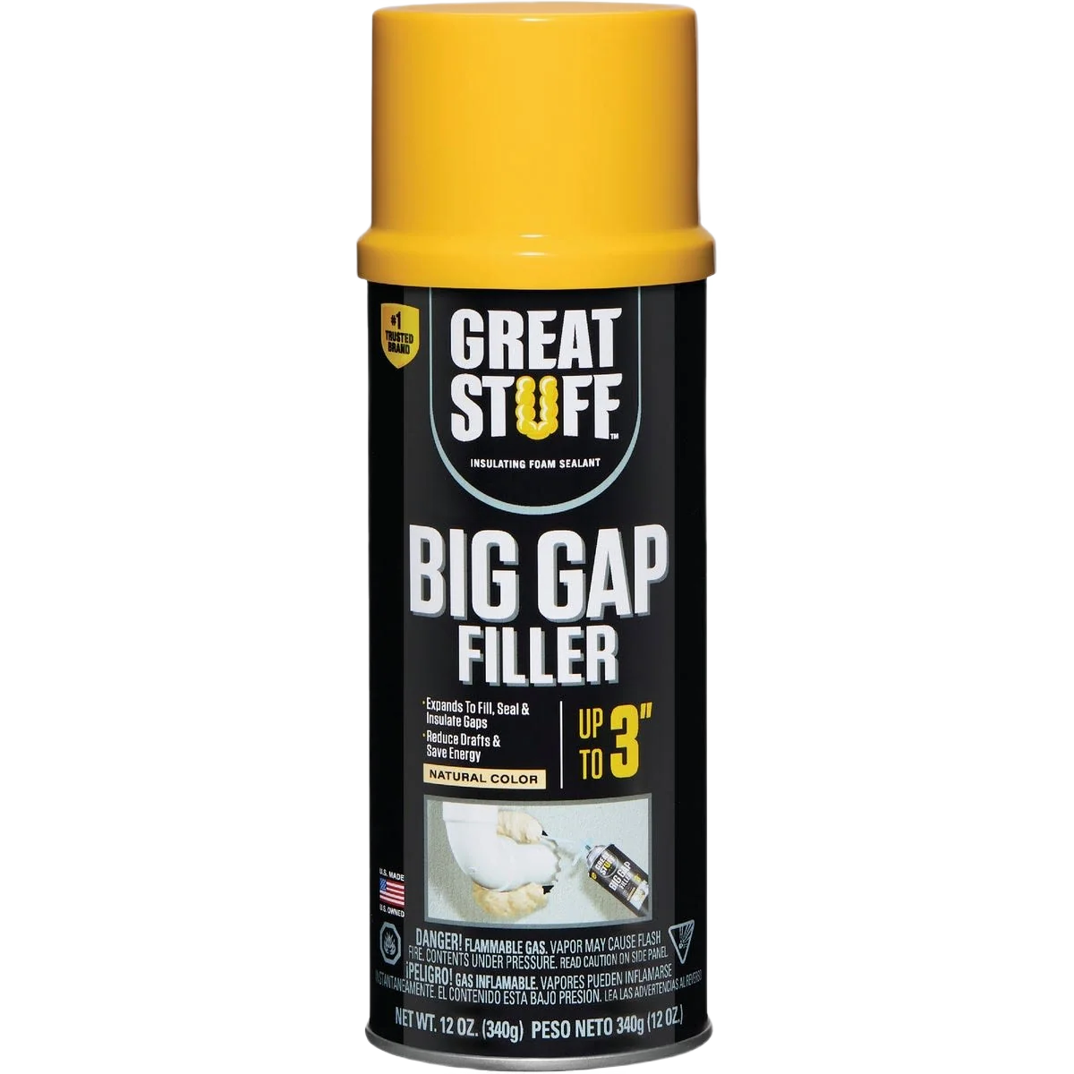 Modern Great Stuff Big Gap Filler Insulating Foam Sealant 12 oz. Environmentally Friendly