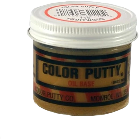 Exceptional Color Putty Fruitwood Oil Base Wood Filler 3.68 oz. Minimalist