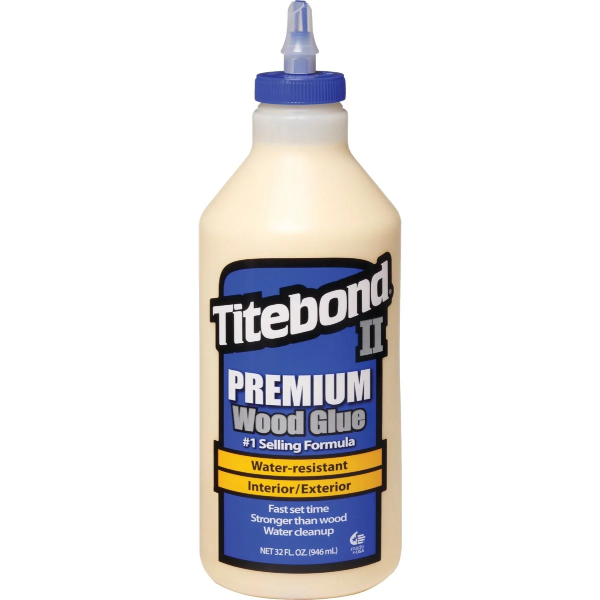 Advanced Titebond II Premium Wood Glue. Quart Selected