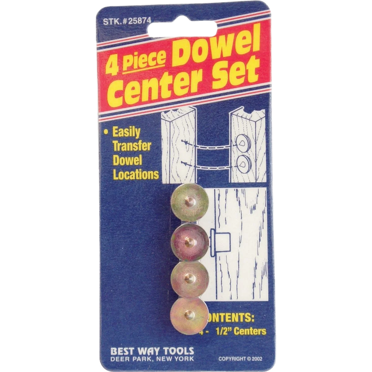 Effective Way Tools 1 2 In. Dowel Center Carefully Designed