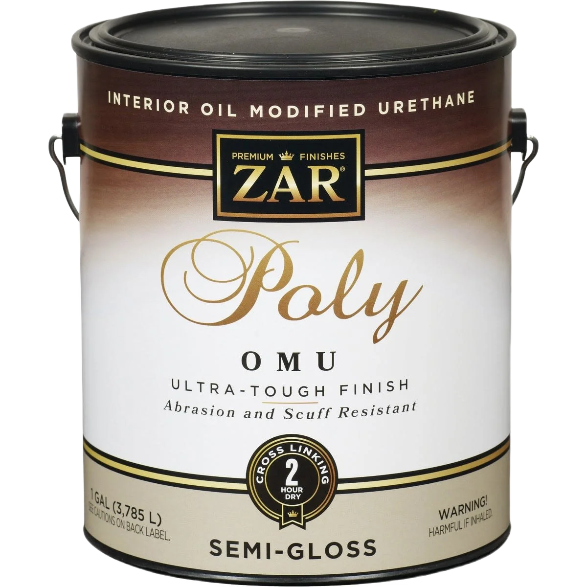 Excellent ZAR Ultra Max Interior Semi-Gloss Polyurethane Gallon Enhanced