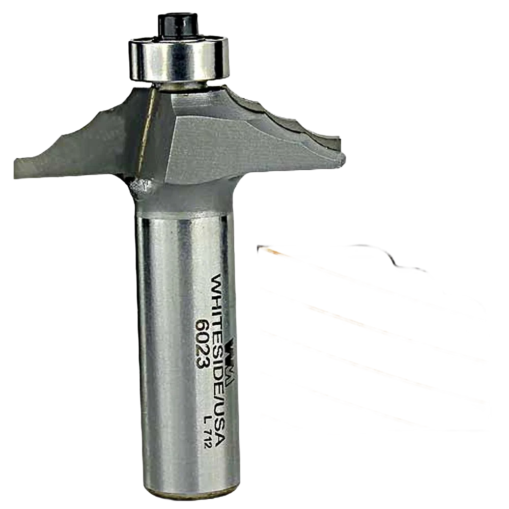 Proven Whiteside Front Face Door Edge Bit 1 2 in. SH x 1-3 4 in. LD Lightweight