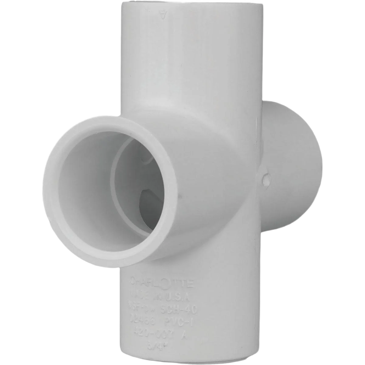Exceptional Charlotte Pipe 3 4 In. Schedule 40 Slip PVC Cross Fine Crafted