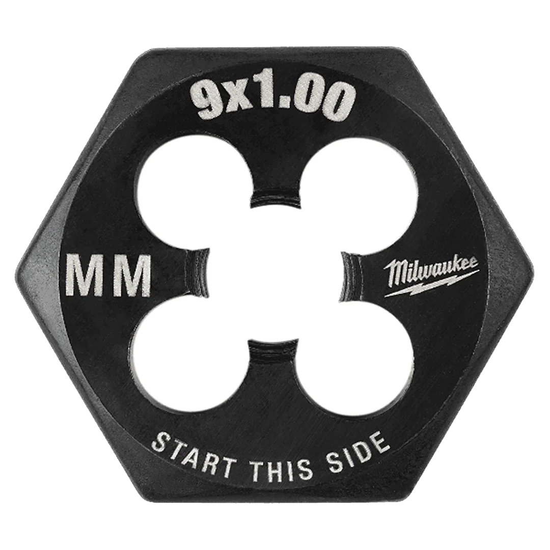 Classic Milwaukee M9-1 mm Metric 1 Hex Threading Die Minimalist